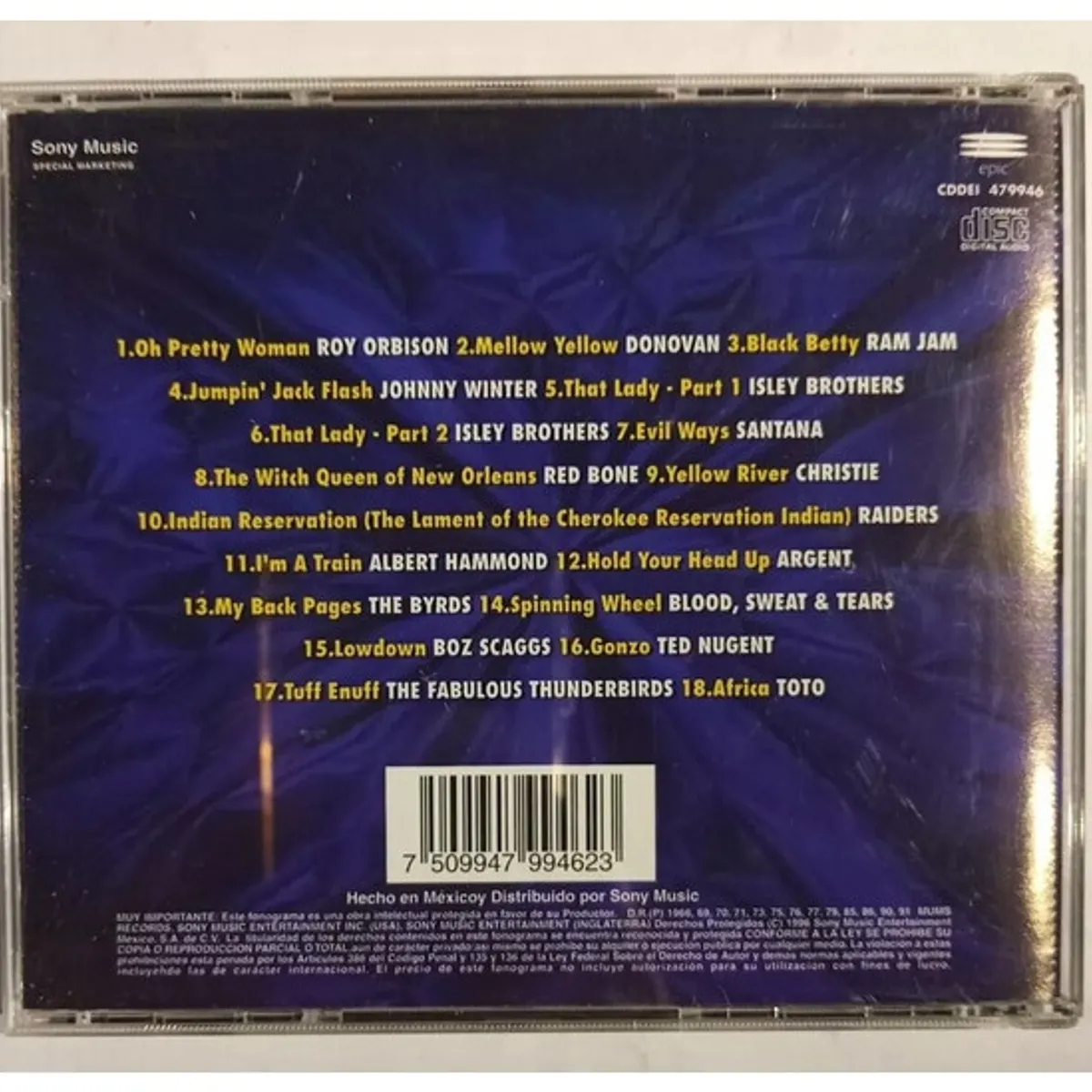 GENERICO - LLENA TU CABEZA DE ROCK VOL. 5 - VARIOS / CD