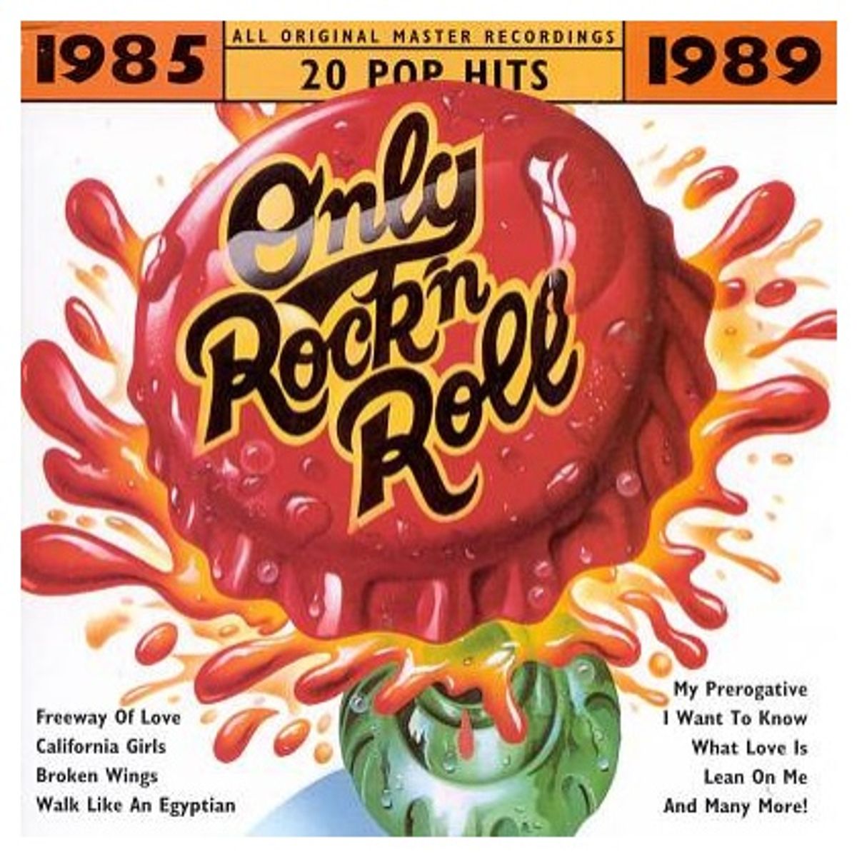GENERICO - ONLY ROCK AND ROLL - 1985-1989  CD