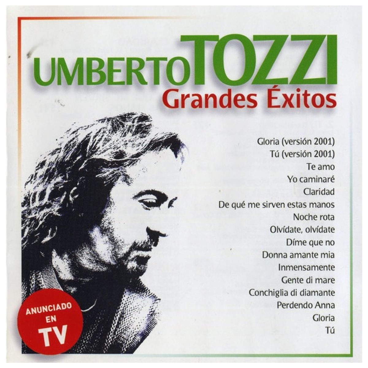 GENERICO - UMBERTO TOZZI - GRANDES EXITOS  CD