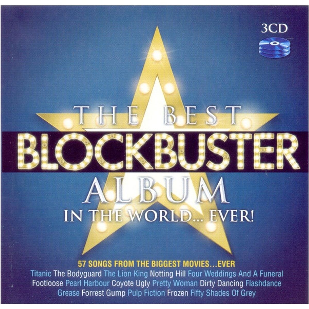GENERICO - THE BEST BLOCKBUSTER ALBUM - VARIOUS 3CD  CD