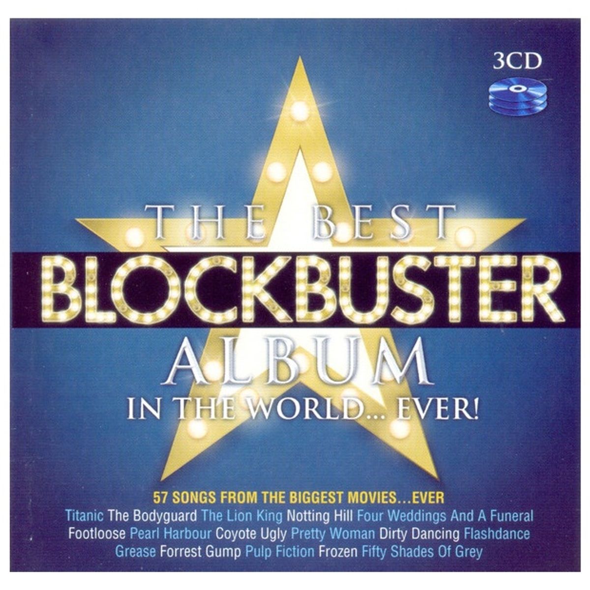 GENERICO - THE BEST BLOCKBUSTER ALBUM - VARIOUS 3CD  CD