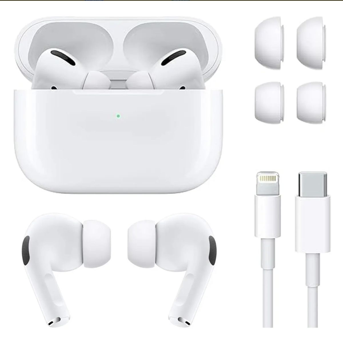 GENERICO - Audífonos Inalámbricos Bluetooth con Estuche de Carga  Compatible Con Air Pods pro 2da