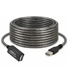 DBLUE - Extensión USB 2.0 Activa de 10Metros Reforzado 480Mbps GC529