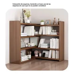 VIDA BUENAS - Repisa Organizador Estante Esquinero Living 1201780cm