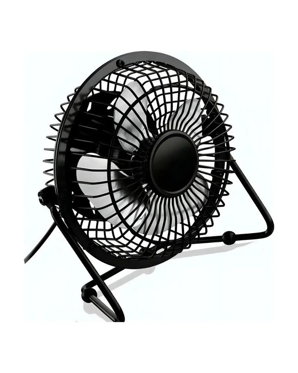 GENERICO Ventilador mini USB portátil de escritorio, silencioso, articulado Belug