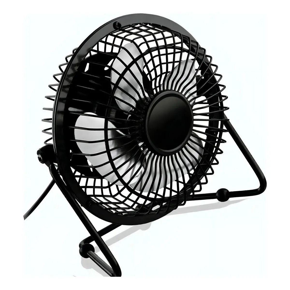 GENERICO - Ventilador mini USB portátil de escritorio, silencioso, articulado Belug