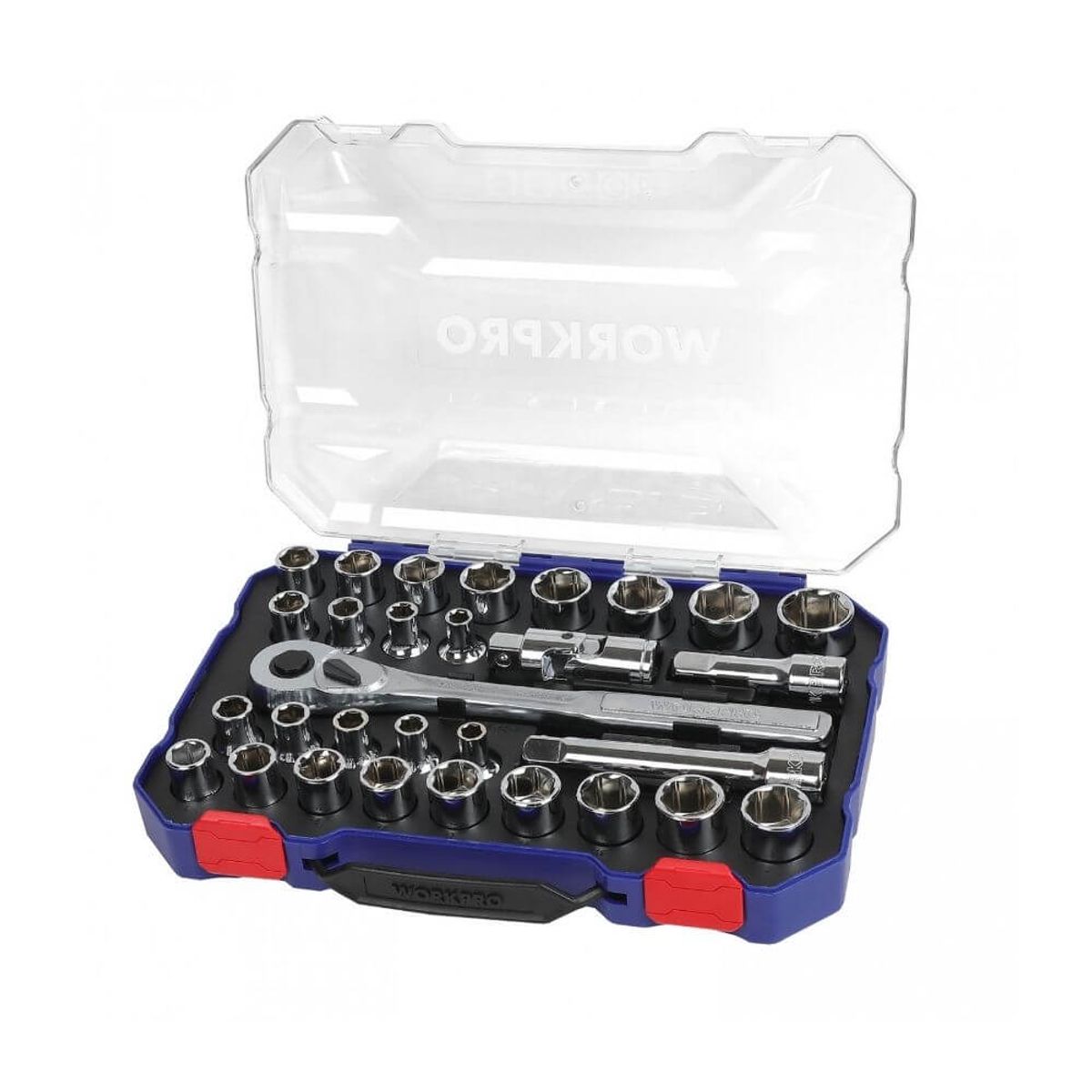 WORKPRO - Juego de Dados Hexagonales Workpro 1/2 - 30 Piezas