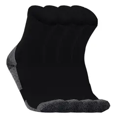 EINICIO - 2 Pares Calceta Térmica Lana Merino Trekking Senderismo Montaña-Negro