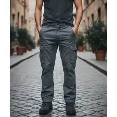 BLUE MOUNTAIN - Pantalón Joggers Cargo Hombre Recto 78 PL