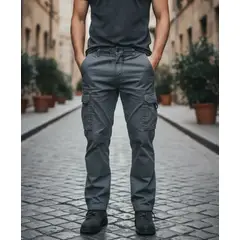 BLUE MOUNTAIN - Pantalón Joggers Cargo Hombre Recto 78 PL