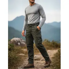 BLUE MOUNTAIN - Pantalón Joggers Cargo Hombre Recto 78 PL
