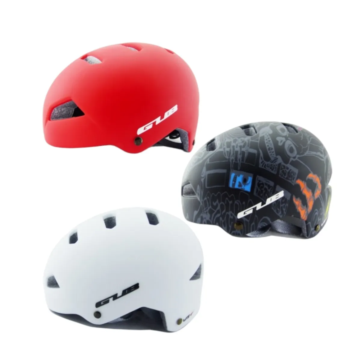 GENERICO - Casco Bicicleta Gub, Mod V1, 3 Colores, Talla M Y L Regulable
