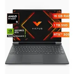 HP - NOTEBOOK VICTUS RYZEN 5 RTX /16G RAM / SSD M.2 1TB / PANTALLA 144HZ