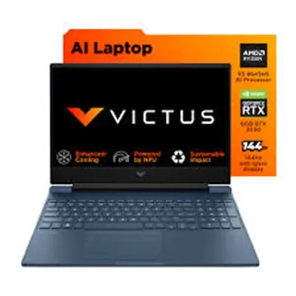 HP - NOTEBOOK GAMER HP VICTUS 15-fb3032la  RYZEN 5 RTX /8G RAM / SSD M.2  512GB/ PANTALLA 144HZ