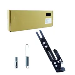 GENERICO - Pata De Apoyo Para Moto Universal Regulable Tipo Racing Varios Colores.