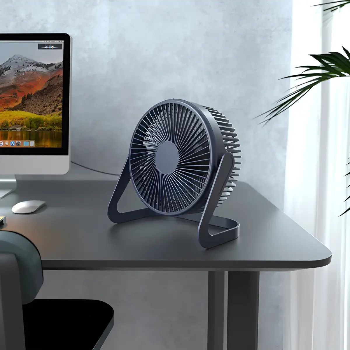 GENERICO - Ventilador Escritorio Usb Mini Fan Ajustable Silencioso Belug
