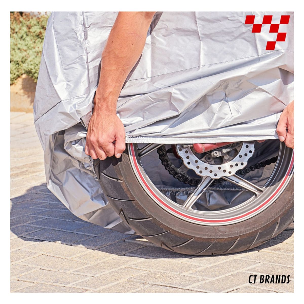 GENERICO - funda cubre motos scooters impermeable talla XL