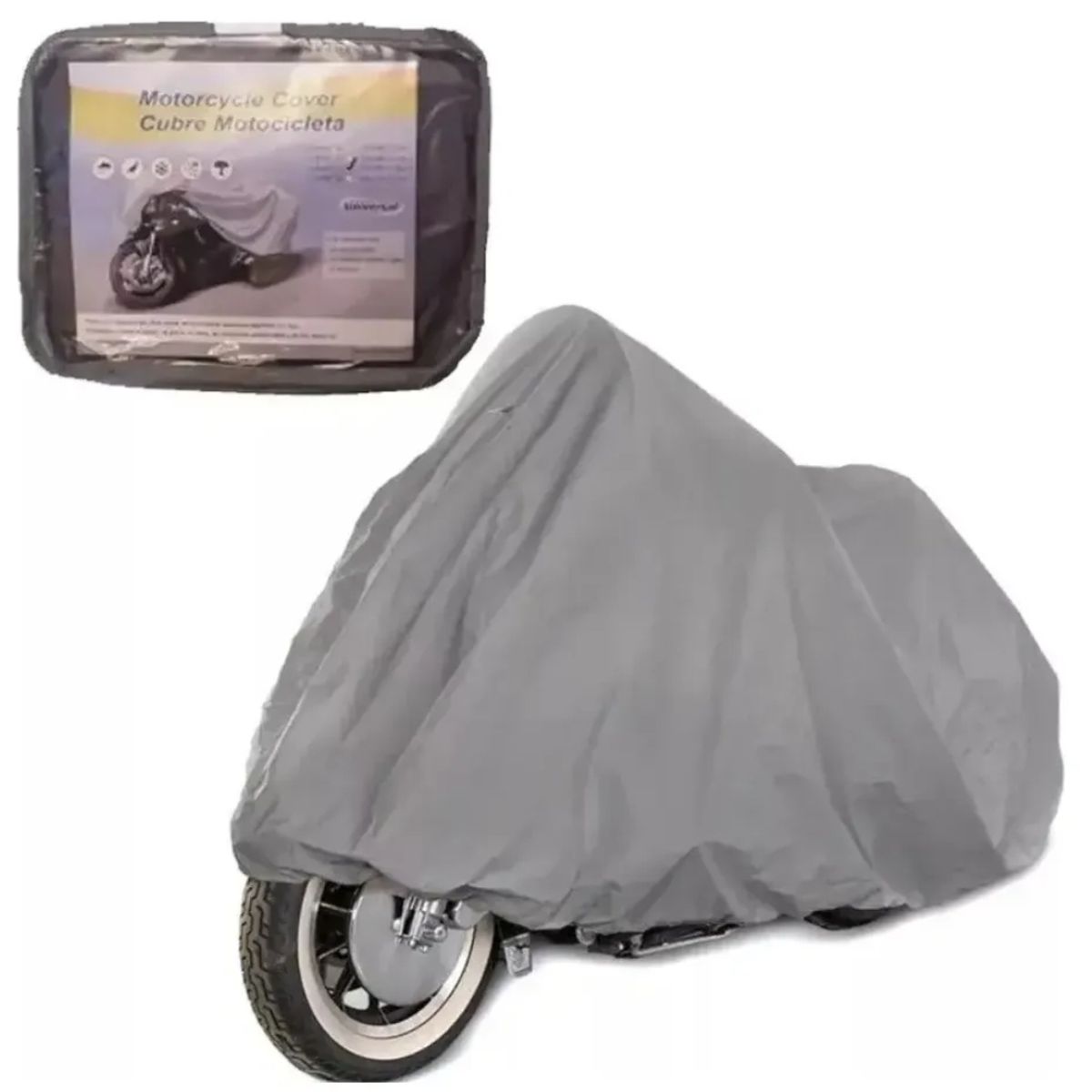 GENERICO - funda cubre motos scooters impermeable talla XL