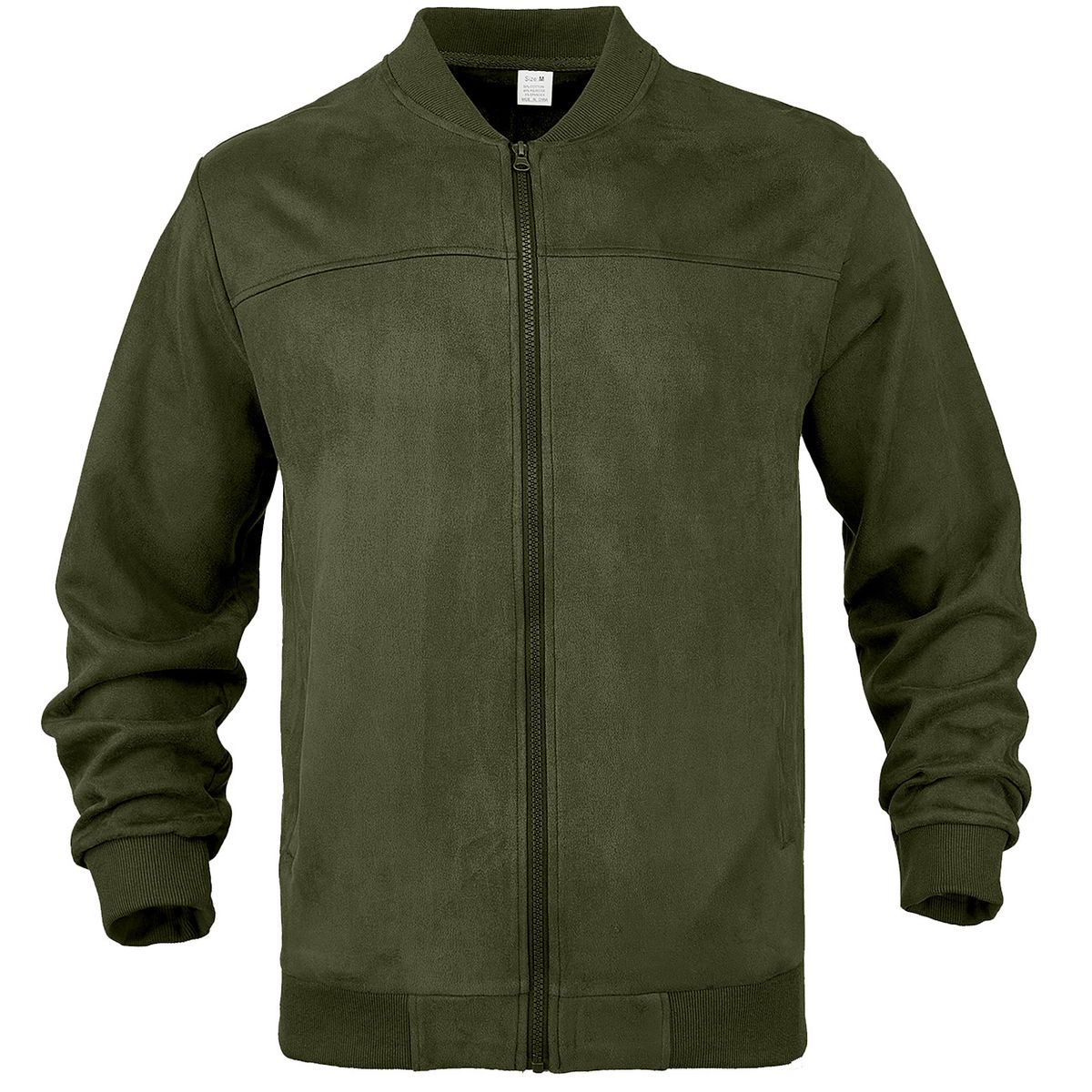 TIOZONEY - Chaqueta para hombre-Verde