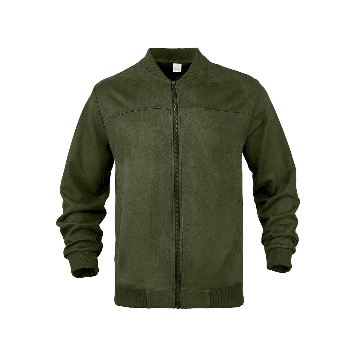 TIOZONEY - Chaqueta para hombre-Verde