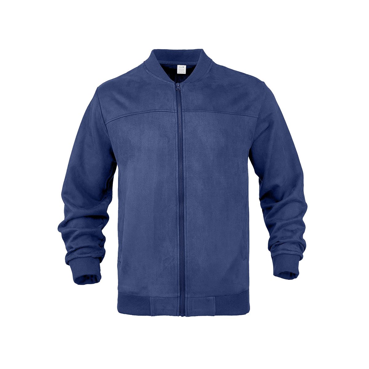 TIOZONEY - Chaqueta para hombre-Azul