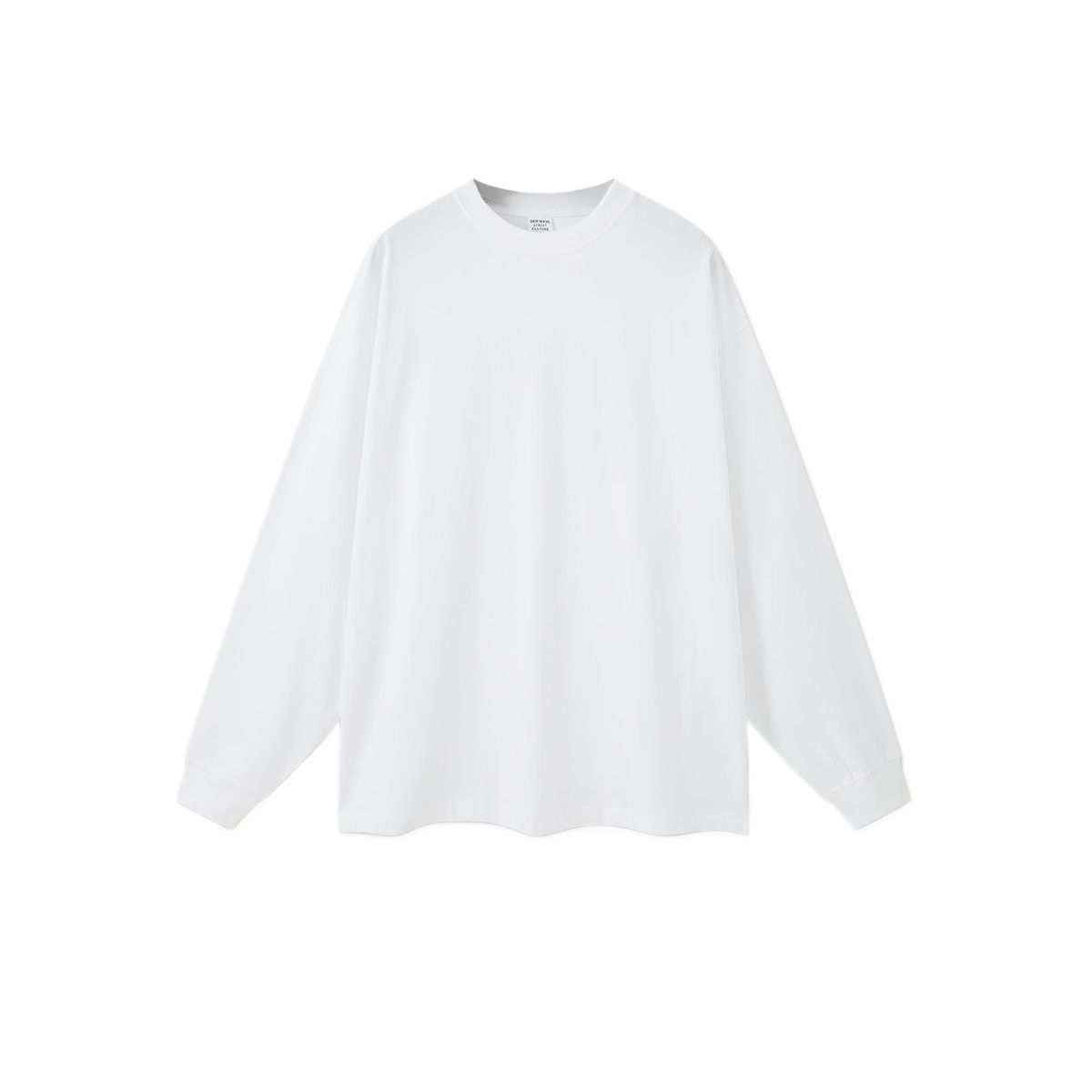 TIOZONEY - Camisas Manga hombre-Blanco