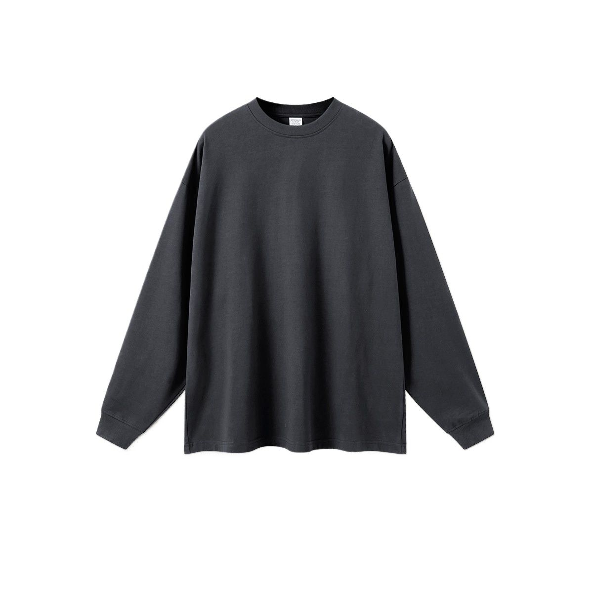 TIOZONEY - Camisas Manga hombre-Gris