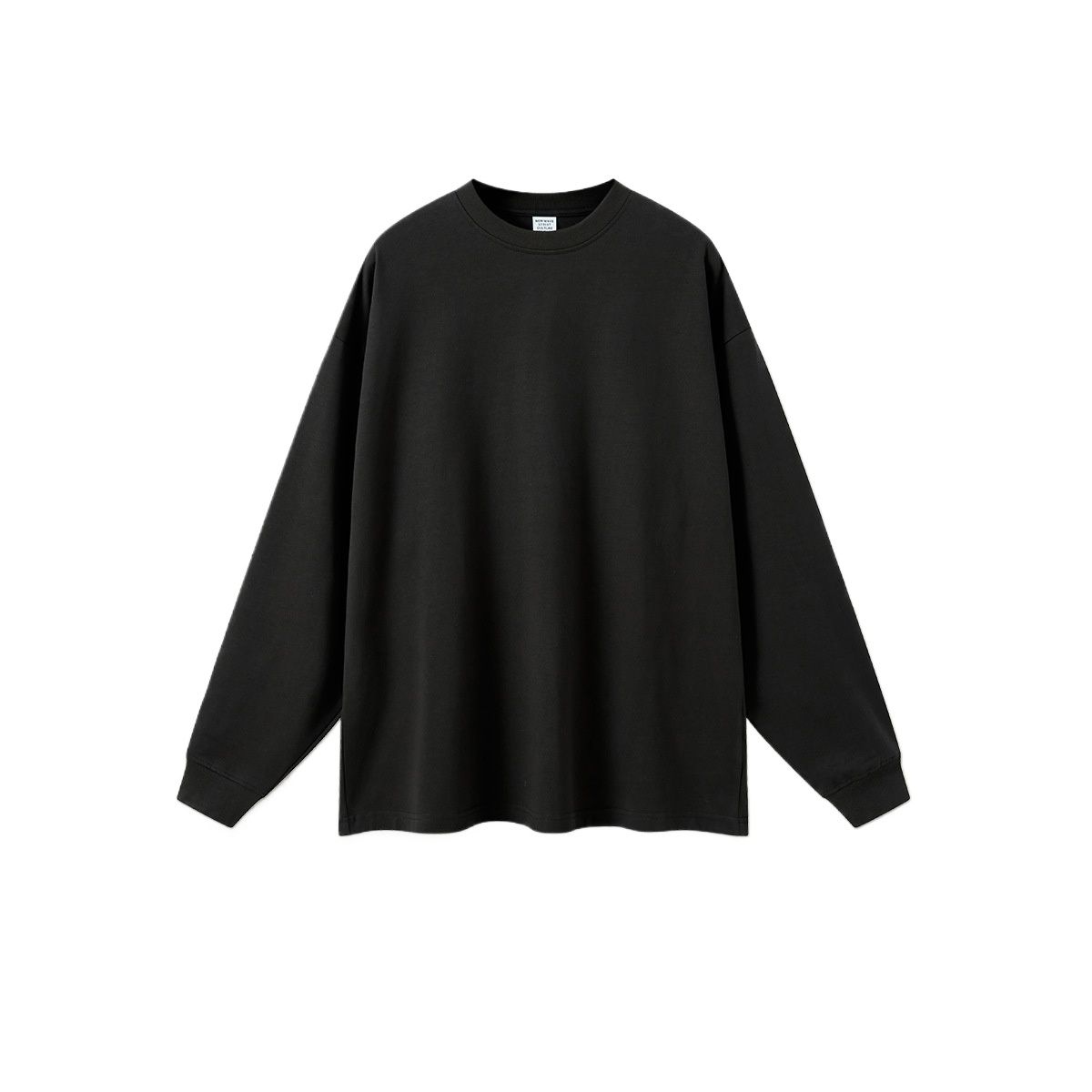 TIOZONEY - Camisas Manga hombre-Negro