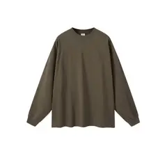 TIOZONEY - Camisas Manga hombre-Marrón