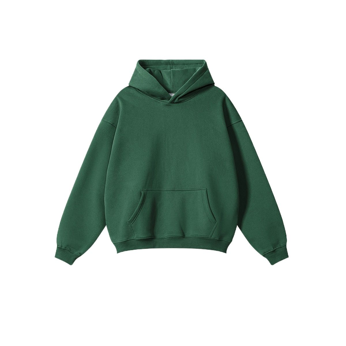 TIOZONEY - Camisas Manga hombre-Verde