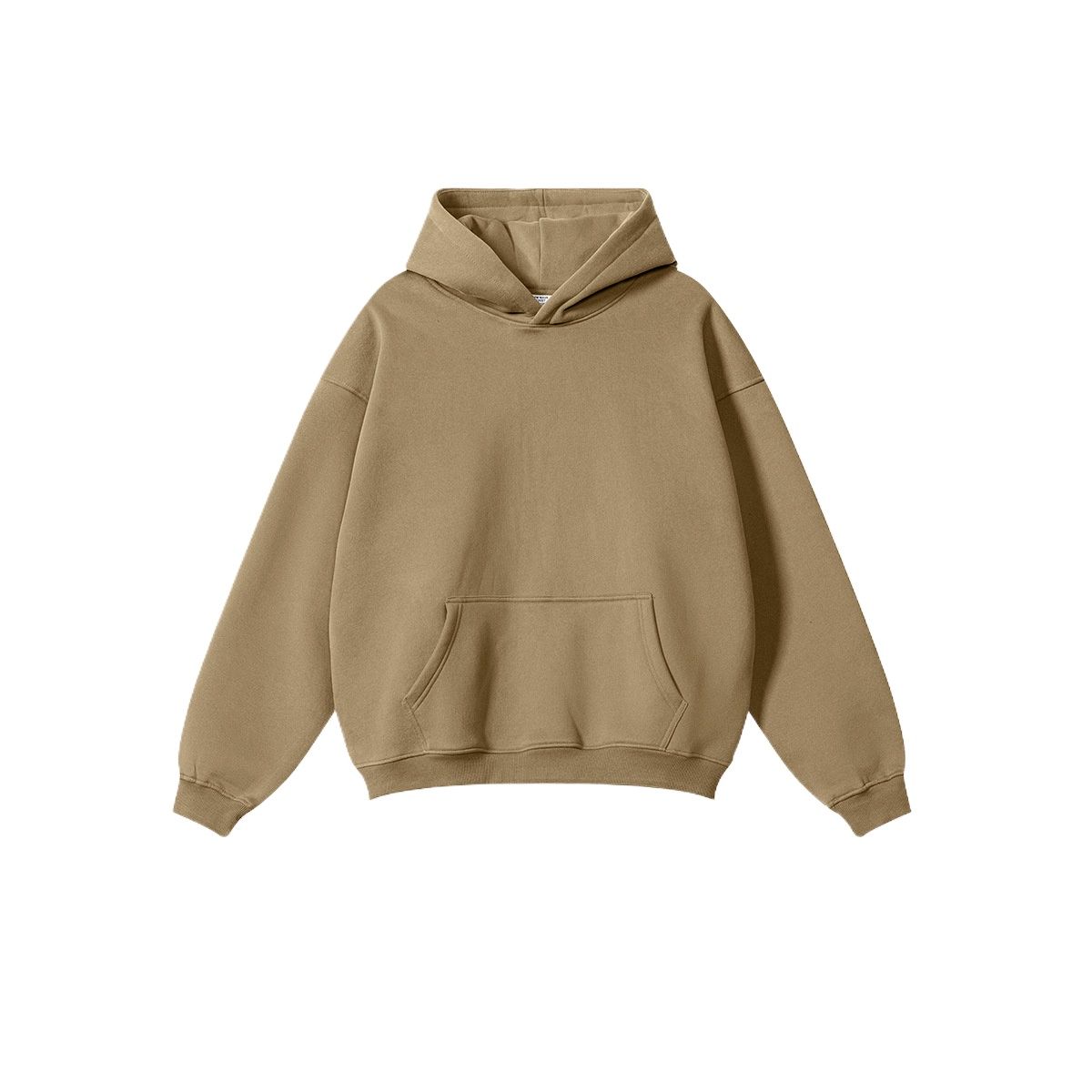 TIOZONEY - Camisas Manga hombre-Café