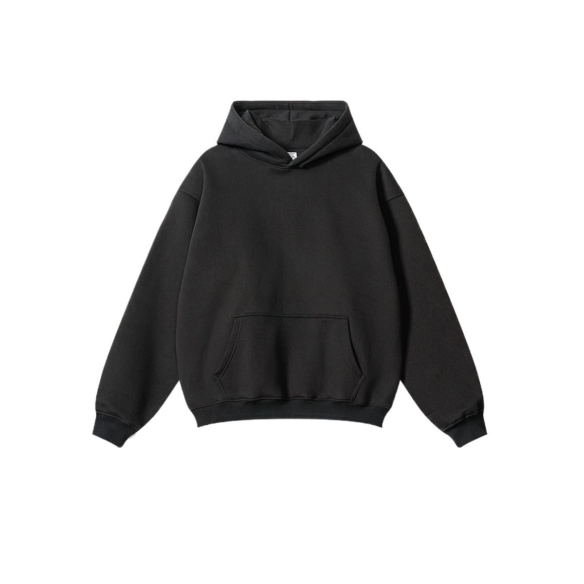 TIOZONEY - Camisas Manga hombre-Negro