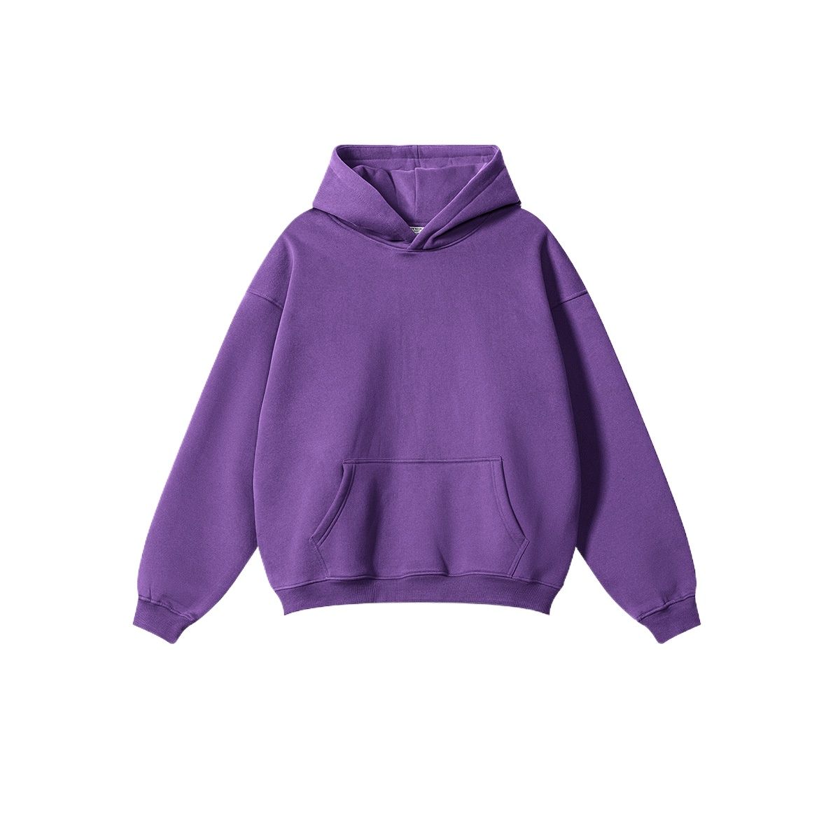TIOZONEY - Camisas Manga hombre- Morado