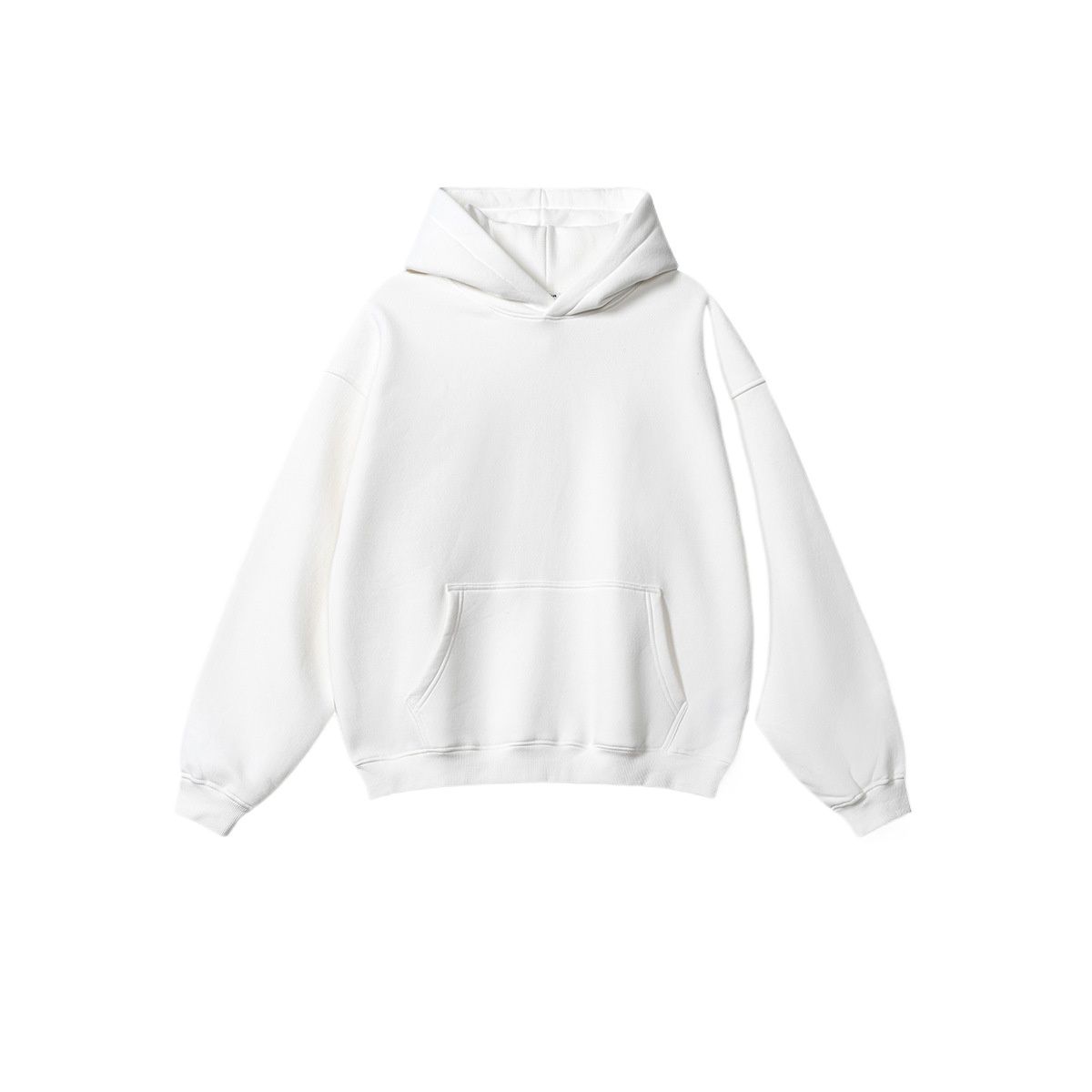 TIOZONEY - Camisas Manga hombre-Blanco