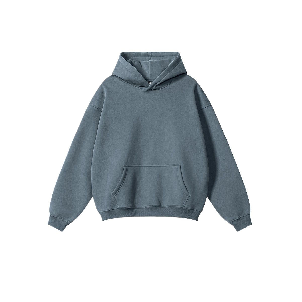 TIOZONEY - Camisas Manga hombre-Azul