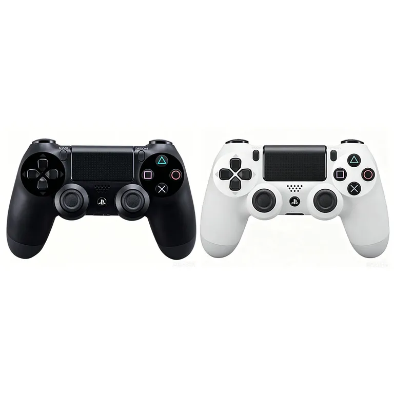 SONY Control Inalámbrico PS4 Dualshock 4 Negro+blanco 2 unidades Reacondicionado