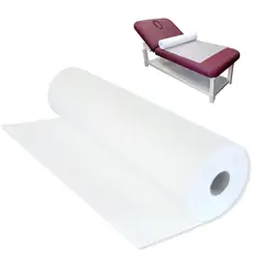 KUANGYE - Tela Desechable Sabana Camilla Spa Consultorio Rollo 80x180 Cm, 50 Piezas