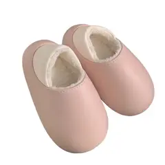 TIOZONEY - Botas de nieve cortas de felpa para Mujer - Rosado