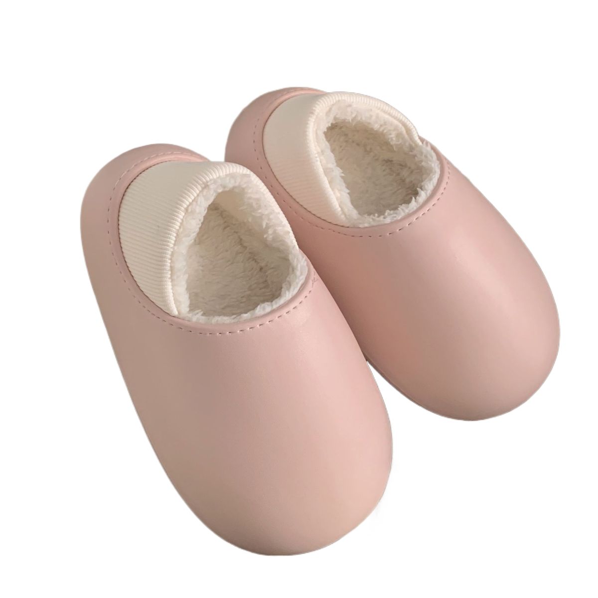 TIOZONEY - Botas de nieve cortas de felpa para Mujer - Rosado