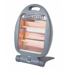 LINE - Calefactor Estufa Halógeno 800w Bajo Consumo Oficina Gris