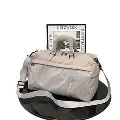 TIOZONEY - Bolso de mano para mujer Gris