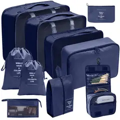 TIOZONEY - Pack 10 Bolsa de almacenamiento Beige