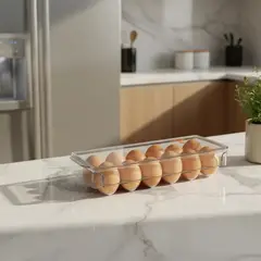 KEEP - Organizador De Huevos Porta Huevo Dispensador 12 Huevos