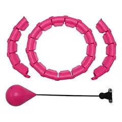 GENERICO - Smart Hula Hoop Ajustable Hasta 120cm Cintura Pierde Peso