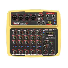 GENERICO - Consola pasiva con interfaz USB Amarilla Novik NVK i08BT
