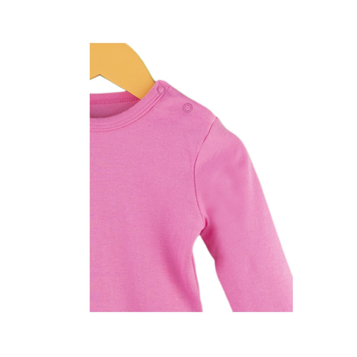 PUMUCKI - Set de 3 Bodys Lisos de Algodón para Bebé Niña Pumucki