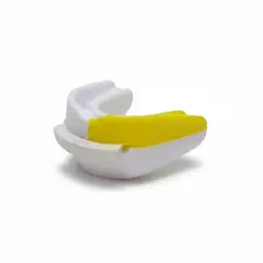 MUUK - PROTECTOR BUCAL DE SILICONA DOBLE ADULTO BLANCOAMARILL