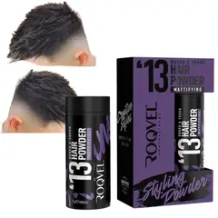 GENERICO - Texturizador Capilar Roqvel N13 Matte Powder Fijacion Fuerte Barberia