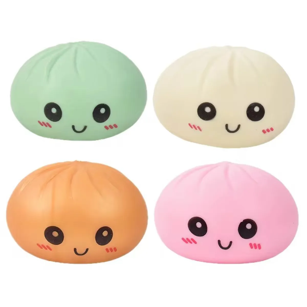 GENERICO - Juguete Dumpling Squishy Sorpresa Mystery Rainbow Fidget Viral
