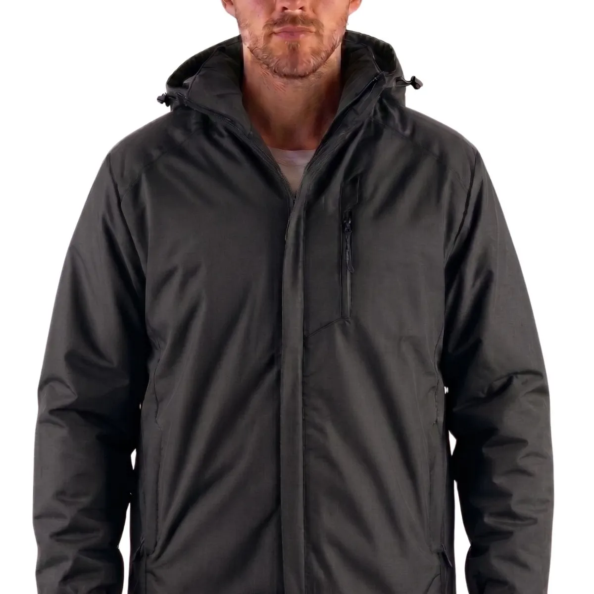 LOOK SHOP - Chaqueta Hombre Premium Excelente Calidad. Parka Forro Piel H302